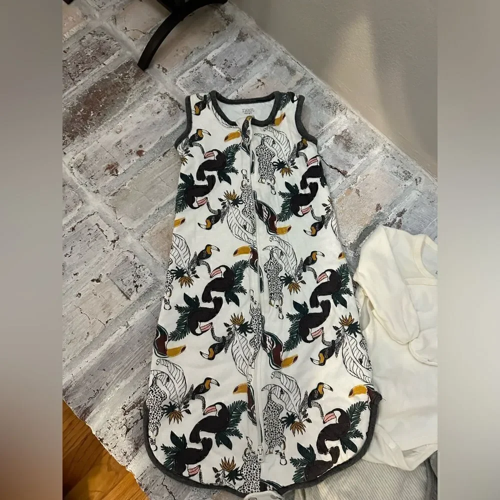 Nest Designs Sleep Sack with Onesies bundle 0-6 months